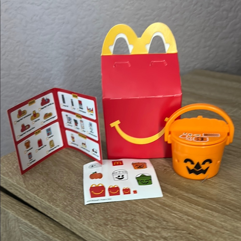 McDonald's Happy Meal Toy Set - Red and Orange